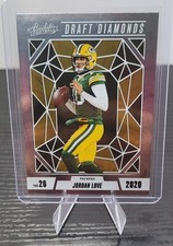 Jordan Love 2024 Panini Absolute Draft Diamonds #DD-JLE Green Bay Packers