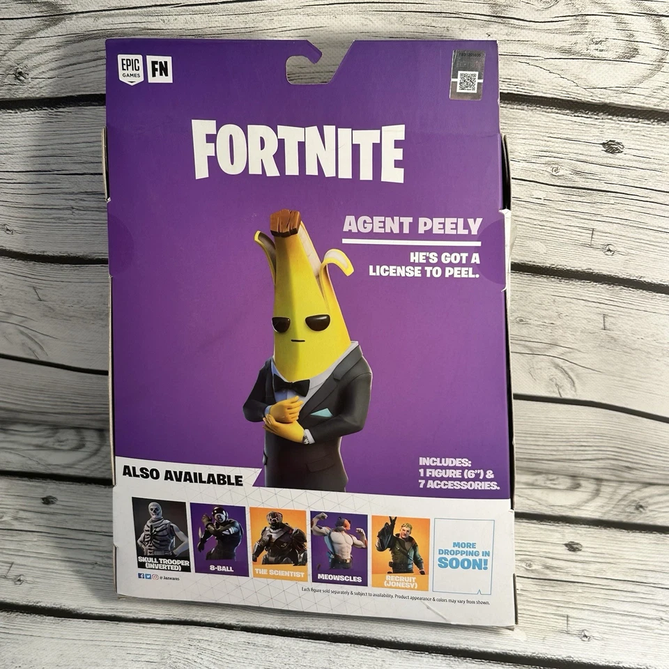 Esmoquin Fortnite Legendary Series AGENTE PEELY Abovedado Jazwares - En Caja Foto 2 de 4