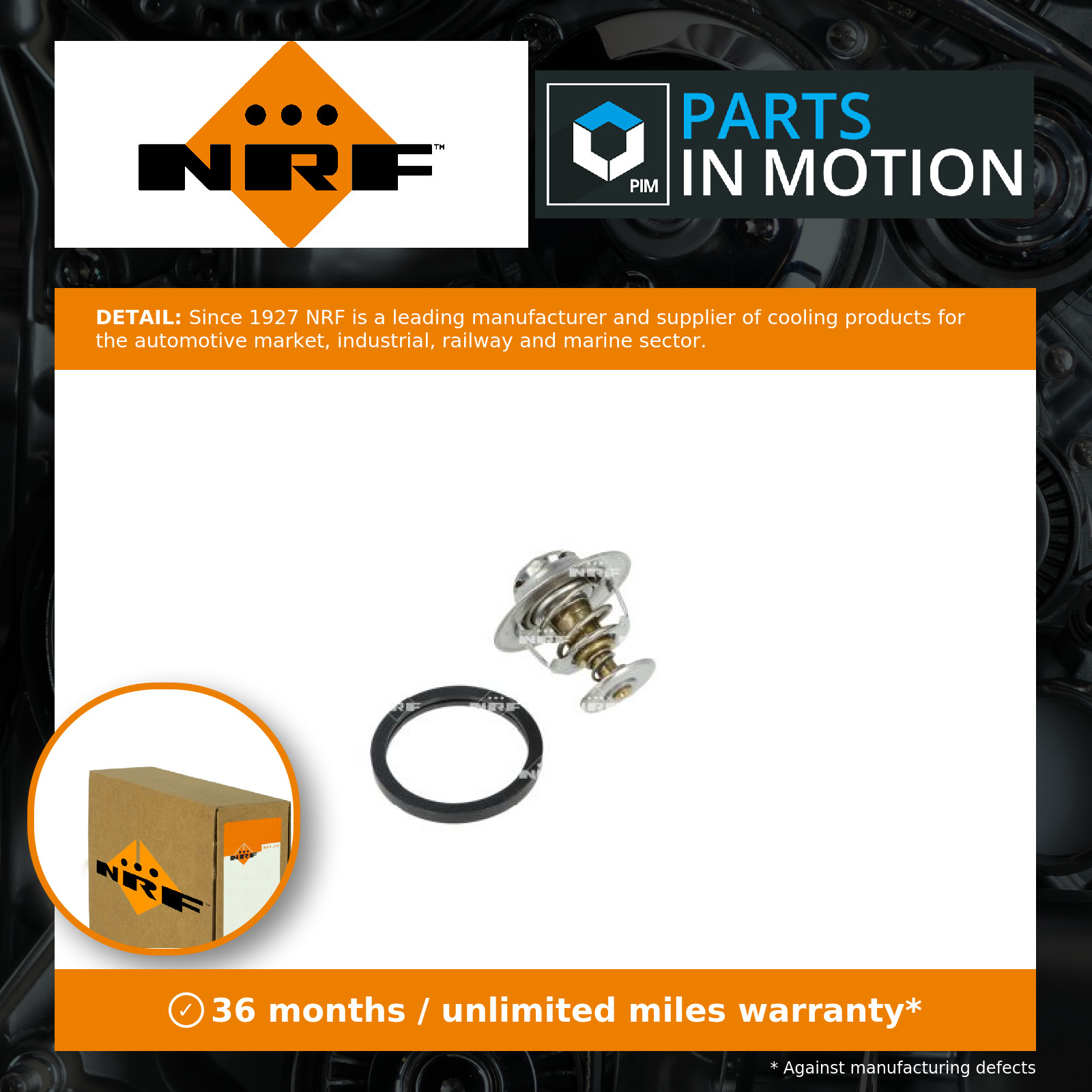 Coolant Thermostat fits FORD MONDEO Mk3 TDCi 2.2D 04 to 07 NRF 1096283 Quality