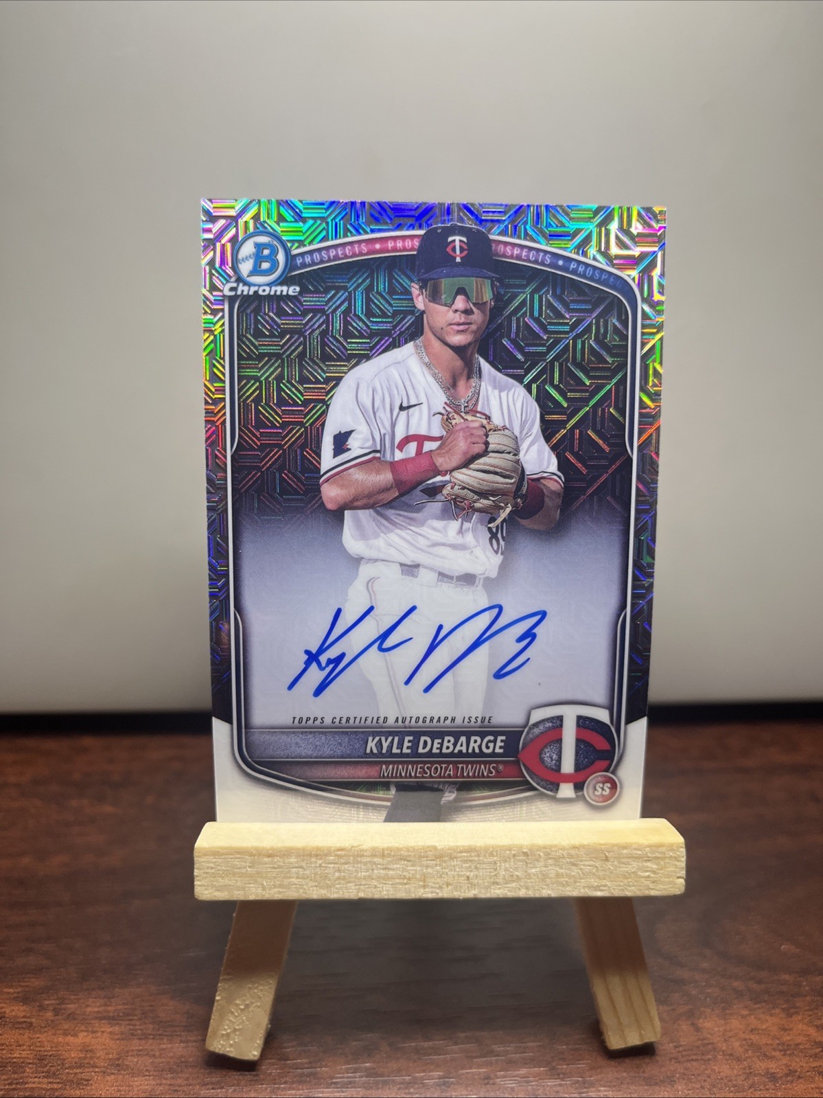 2025 Bowman Mega Kyle DeBarge Auto Mojo Chrome Twins