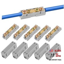 10Pcs 10 AWG Gauge Wire Connector Nut Kit, 60A Splicing Quick 10awg 60A-Square