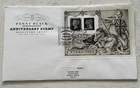 GB QEII 1990 Penny Black Anniversary Minisheet RM FDC Jacob Perkins Fleet Street