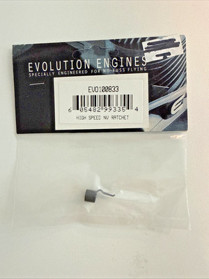 EVOLUTION ENGINES EVO100833 HIGH SPEED NEEDLE VALVEW RATCET NEW IN PACKAGE