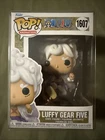 Funko Pop! One Piece Luffy Gear Five #1607 W/Protector - Pls See Pics!
