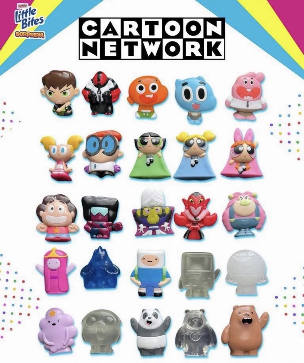 Crazy Bones Cartoon Network 2025 Mexico Bimbo Little Bites Full