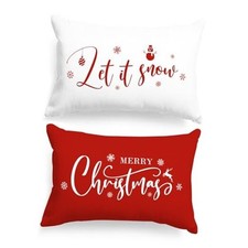 Christmas Standard Pillowcase 20x26 Set of 2, 26" x 20" Pack of 2 Style a