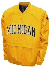 Michigan Wolverines Franchise Club Members Windshell Jacket - Yellow