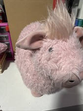 Jellycat Rolbie Pig Pink 15" Plush Stuffed Animal Chunky Mohawk Retired w/ Tags
