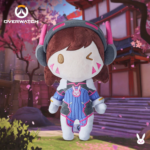 Véritable peluche Blizzard Overwatch mignonne D.Va - Photo 6/7