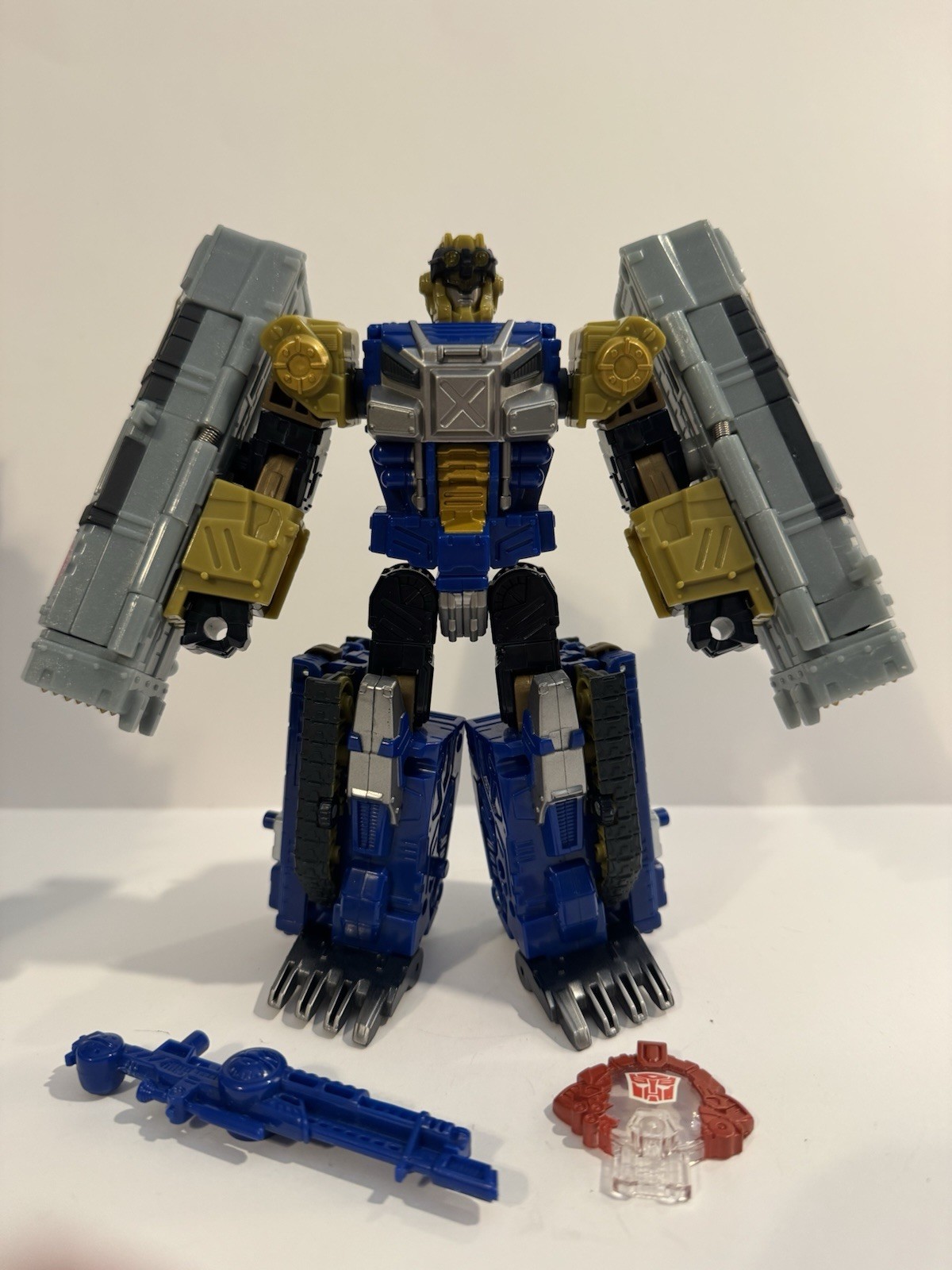 Transformers Cybertron Defense Scattershot With Rifle And Cyberkey￼