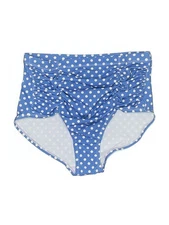 NWT Ruby Ribbon Women Blue Swimsuit Bottoms L