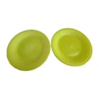 Fiestaware Chartreuse Green 10.5" Dinner Plates (2) Homer Laughlin Fiesta Ware