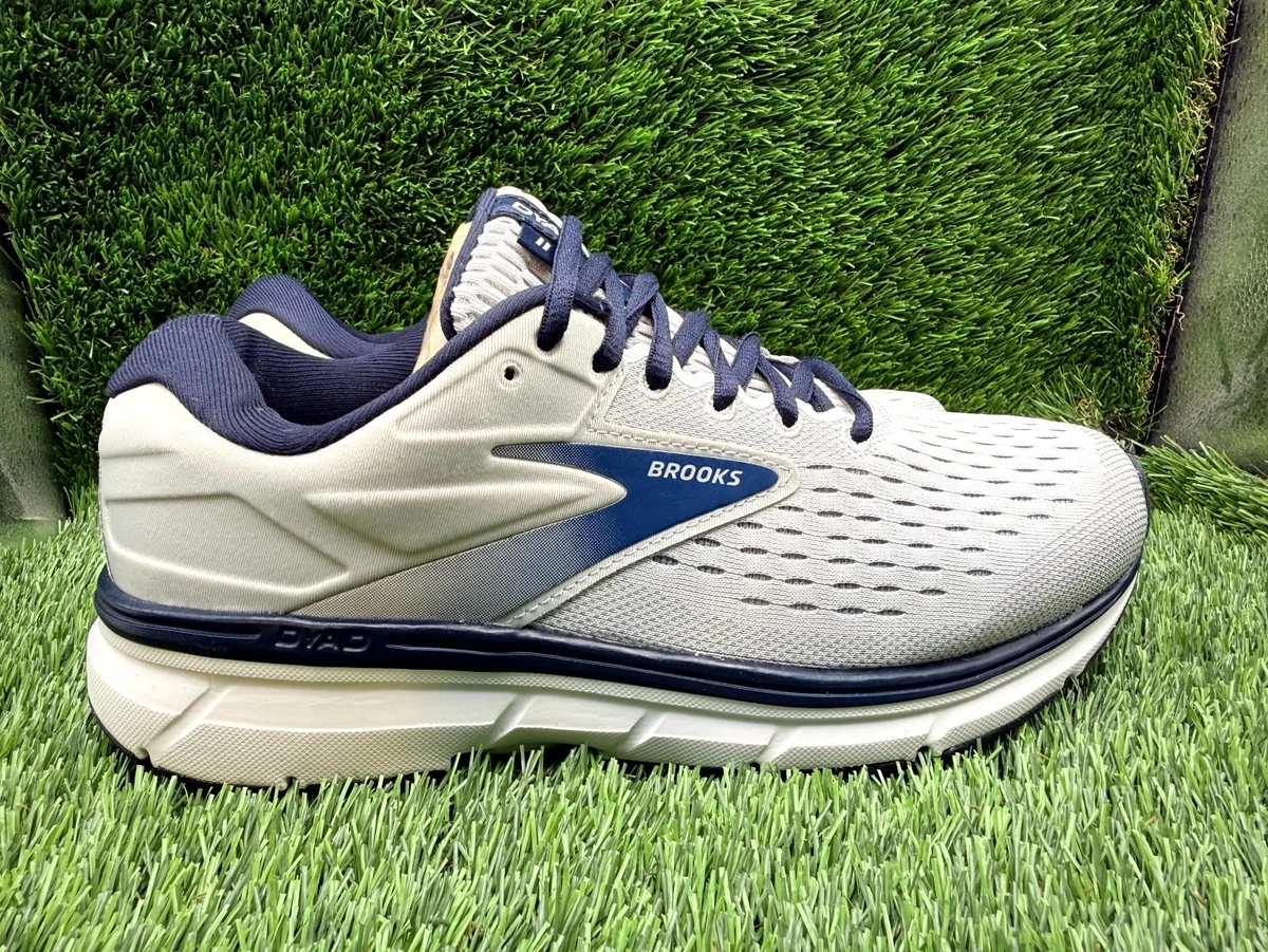 Brooks Dyad 11 Mens Running Shoes‎ 8D White Navy Lightweight Trail LIGHTLY USED Brooks MEN main image 3