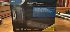 RCA Digital TV Converter & Remote  | ATSC Converter Box | Model DTA800B1L | USED