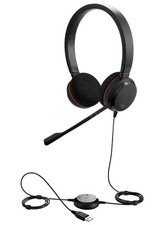 Jabra ENC060 Wired USB Headset Black Noise Cancelling Mic PC