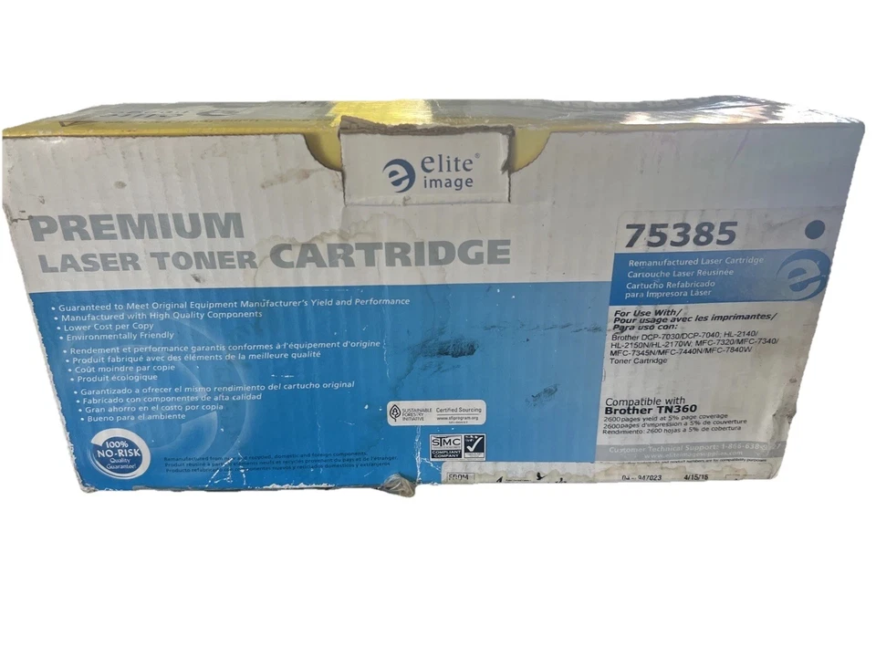 Premium Laser Toner Cartridge Elite Imaging 75385 - Image 2 of 3
