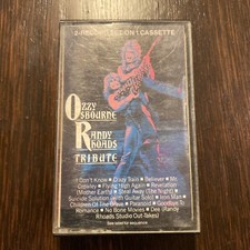 Tribute by Ozzy Osbourne / Randy Rhoads (Cassette Tape 1987 CBS) Tested 
