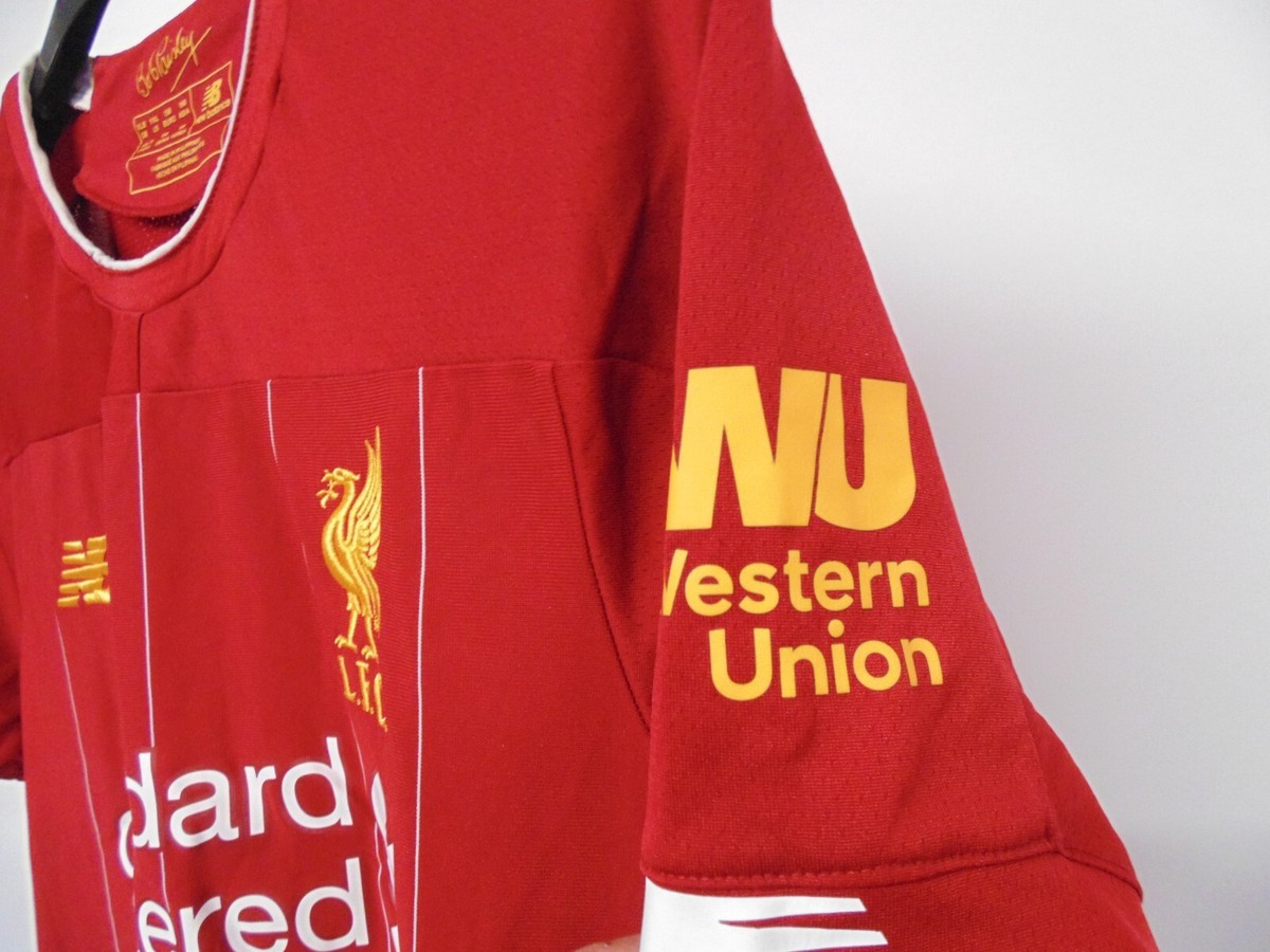 Maillot De Football Homme L.F.C. Liverpool XXL - Sponsor Standard Chartered, Neuf