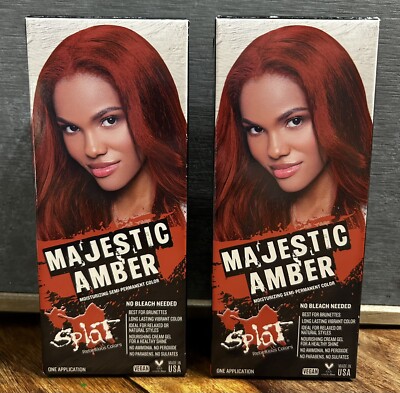 Splat Rebellious Colors Majestic Amber Moisturizing Semi-Perm Color