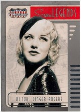 2015 Panini Americana Screen Legends Ginger Rogers Insert Card #6