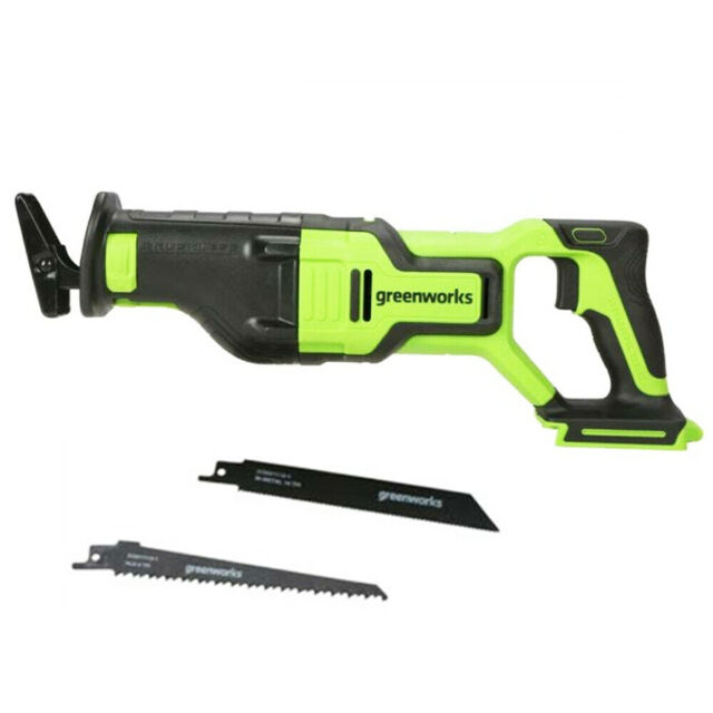 Battery Not Included RS24L00 Greenworks 24V Brushless Reciprocating Saw 