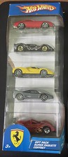 2004 HOT WHEELS Ferrari 5-Gift Pack Super Paquete Coffret Brand New