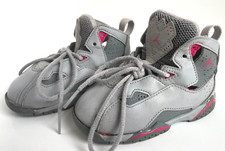 Jordan Trye Flight GT Wolf Grey 7C Desdly Pink Toddler Sneakers 645071