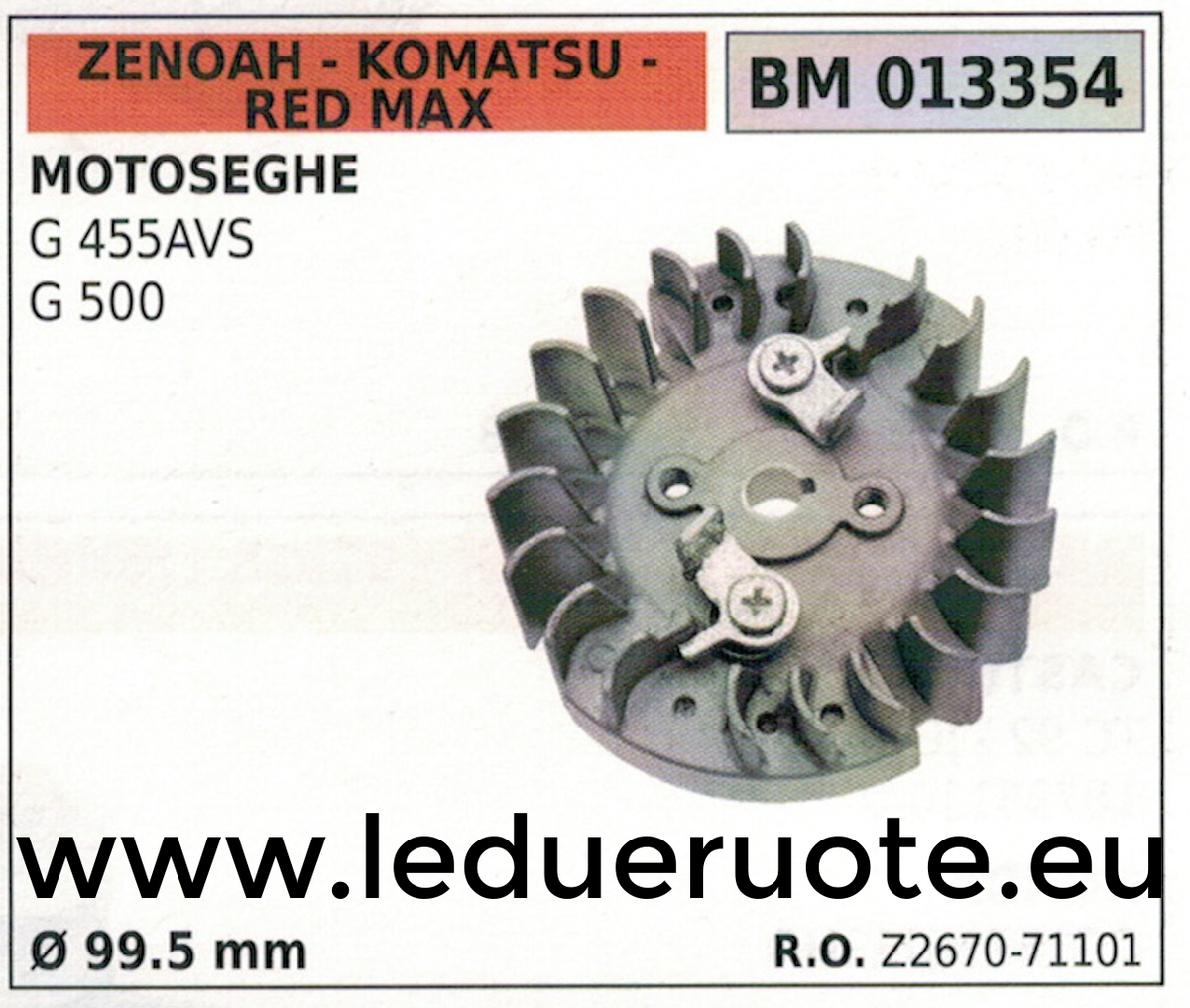 Z267071101 Magnetic Flywheel Magnet Fan Chainsaw Zenoah Komatsu G