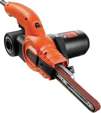 BLACK+DECKER Powerfile Power File Belt Sander Dust Canister + 3 Accessories Kit