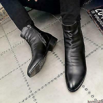 靴 twisted leather pointed toe zip boots s-l1200.jpg