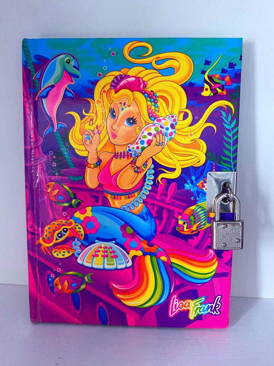 Vintage Lisa Frank Mermaid Diary Shelle | eBay