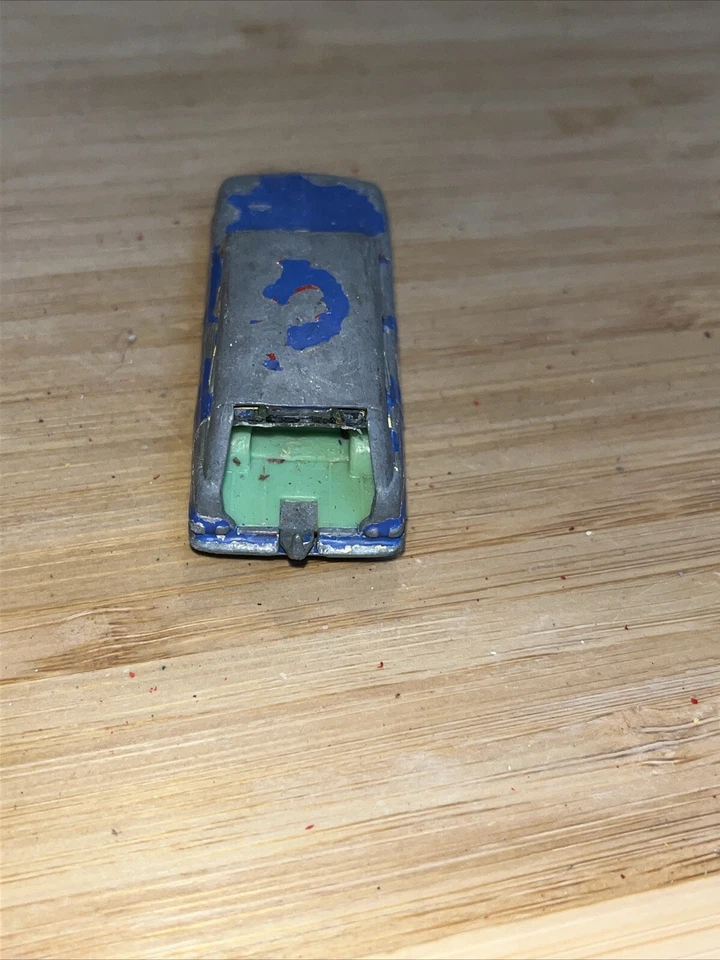 Coche familiar vintage 1971 Lesney amarillo Vauxhall Victor No.38 modelo diecast juguete #57 Foto 4 de 4