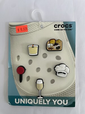 Crocs Jibbitz Charms Uniquely You Chef Skillet-Chef Hat-Candle