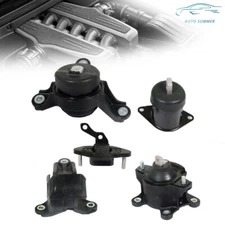 5× Engine Motor & Trans Mounts Kit For 2008-2012 Honda Accord 2.4L L4 Auto Trans