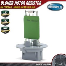 Heater Blower Fan Resistor for Citroen C3 I Peugeot 206 2E/K 307 3A/C 9636617980