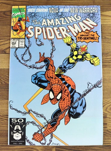 1991 Marvel Comics The Amazing Spider-Man #352 VF