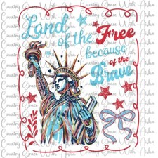 Sublimation Transfer Liberty July 4th Ready To Press Paper Ink Heat Transfer