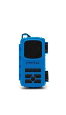 ECOXGEAR  GDI-EX3W202 - EcoExtreme 2 Blue Waterproof Case + Bluetooth  Speaker 