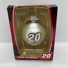 NASCAR 20 Tony Stewart Christmas Collectible Ornament From Trevco