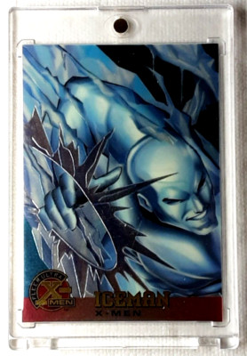 1995 Fleer Ultra X-Men Chromium Card 7 ICEMAN