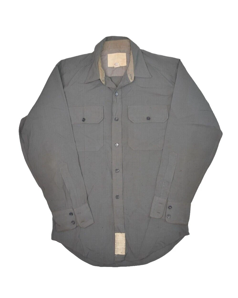 Ropa Vintage de poliéster granjera/Militar para Hombres
