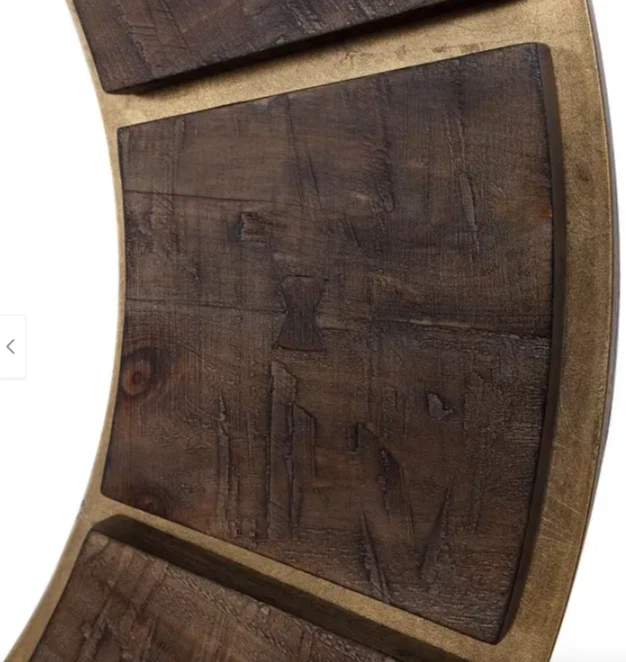 Reloj de pared madera Uttermost Revelation - Flotante decoración del hogar restauración Horchow Foto 2 de 4