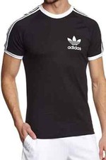 Adidas Originals Men’s 3-Stripes Cotton Tee Crew Neck Short Sleeve T-Shirt