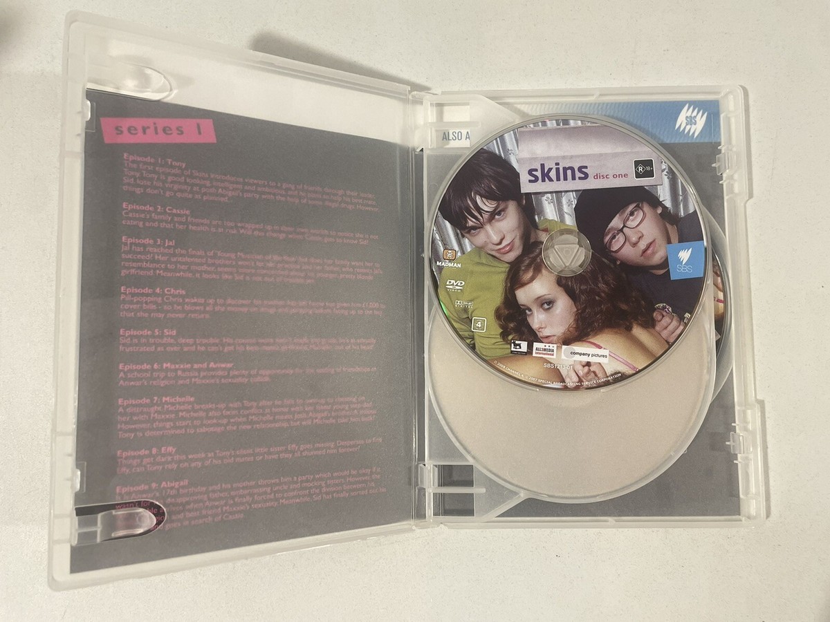 Skins - Complete Series 1 & 2 - DVD Box Set - SBS - Region 4 - LNC