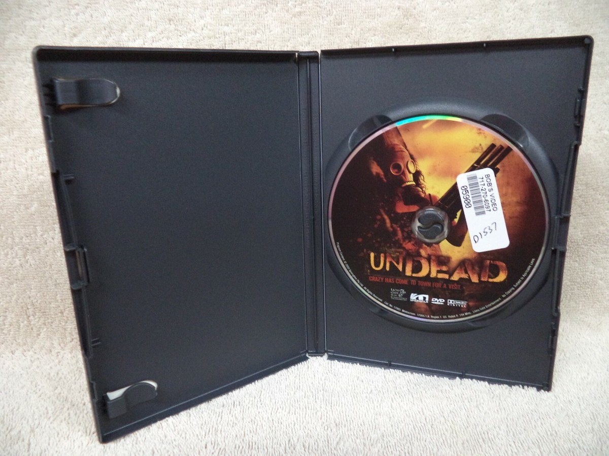 Undead DVD The Spierig Brothers LionsGate Region 1 Zombie