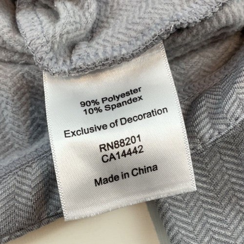 Mondetta Performance Top Quarter zip Grey Small Petite - Picture 7 of 7