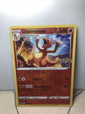 Pokemon TCG Pokemon GO Charmeleon Reverse Holo 9/78