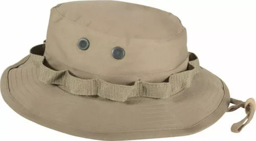 Sombrero Boonie Rothco táctico militar camuflaje ala ancha sol pesca - Imagen 8 de 28