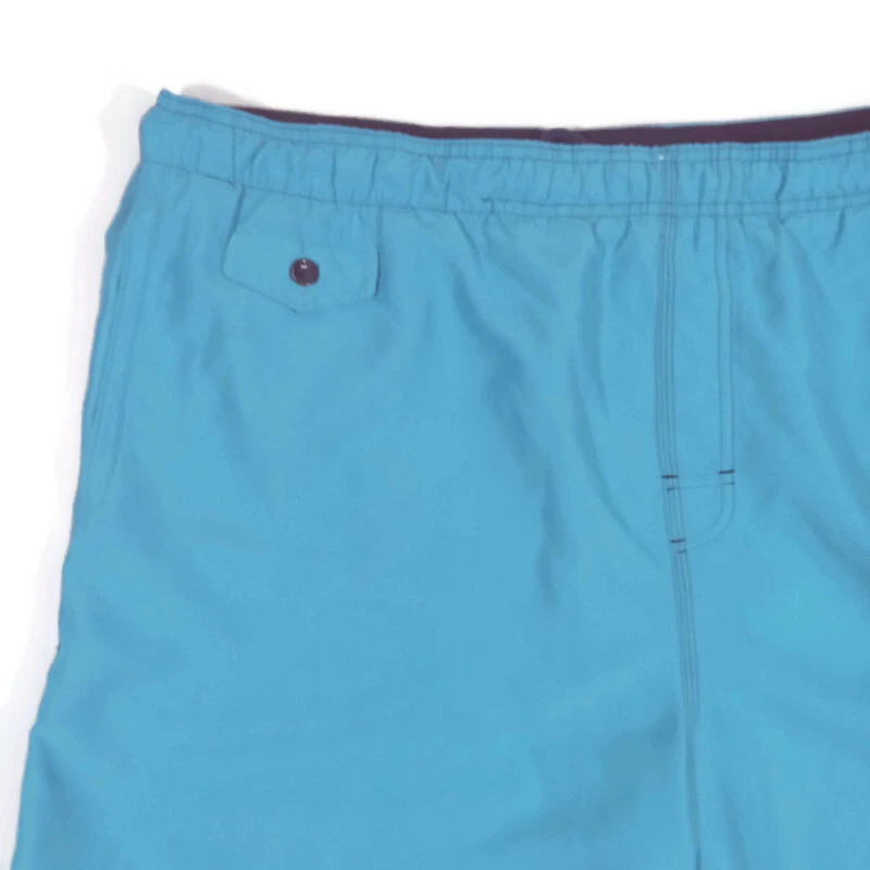 Nat Nast Sea Spray Board Short Swim Trunks Men XXL Pockets Lined Blue Polyester - Image 2 of 4