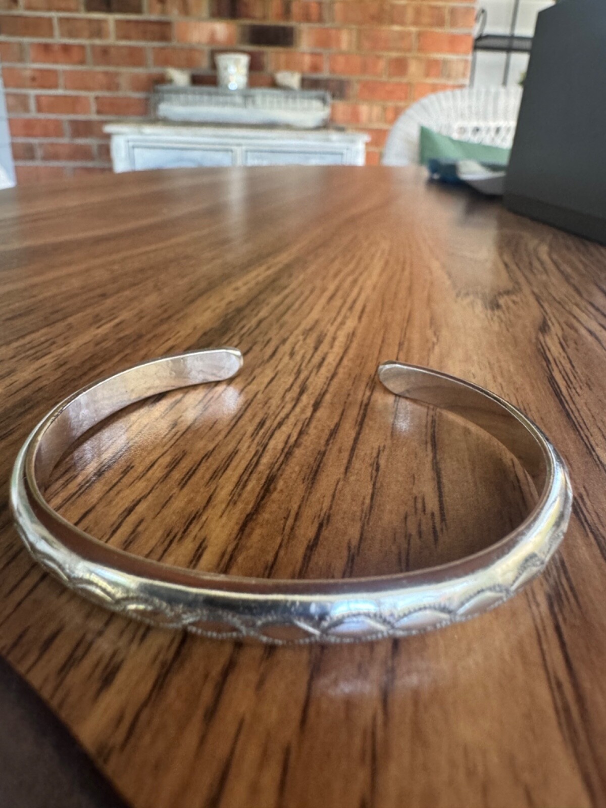 Tunisian Bracelet - Solid Silver - image 6